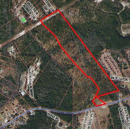 42.5 Acres of Recreational Land for Sale in Hampstead, North Carolina