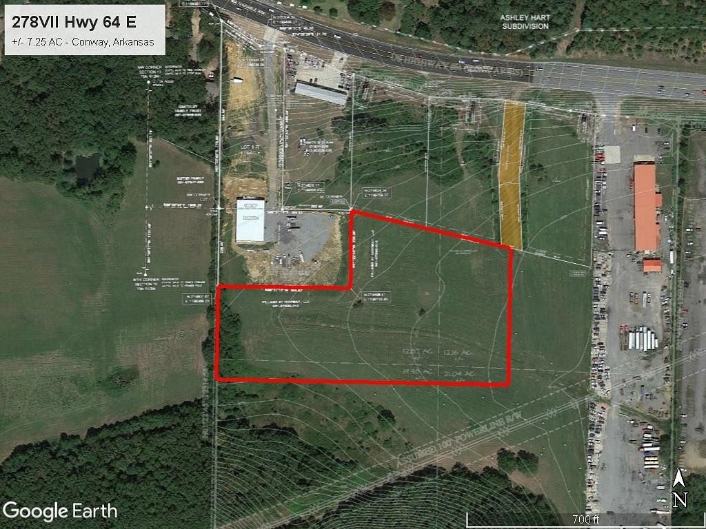 7.3 Acres of Land for Sale in Conway, Arkansas