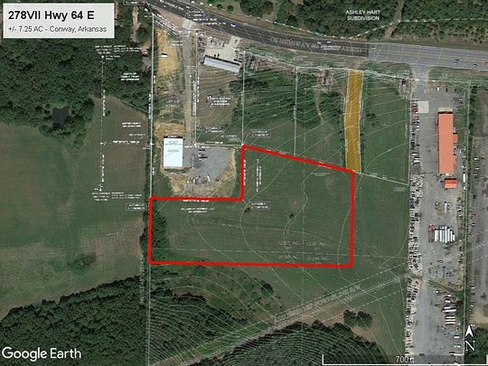 7.3 Acres of Land for Sale in Conway, Arkansas
