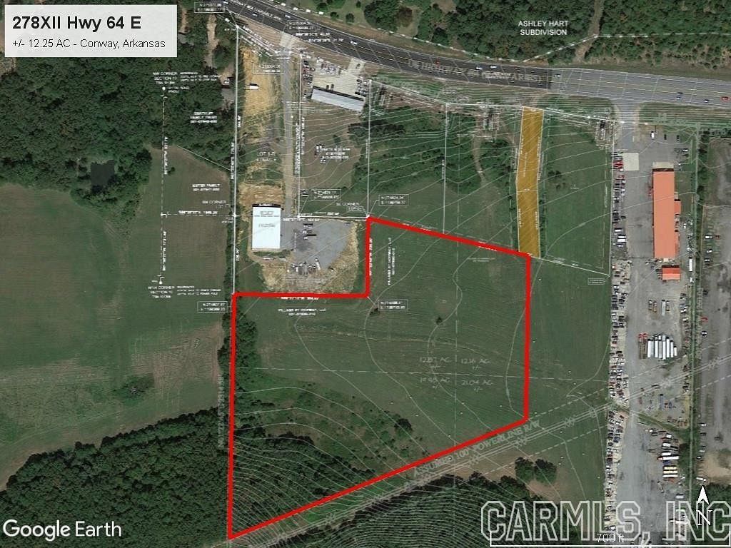 12.3 Acres of Land for Sale in Conway, Arkansas