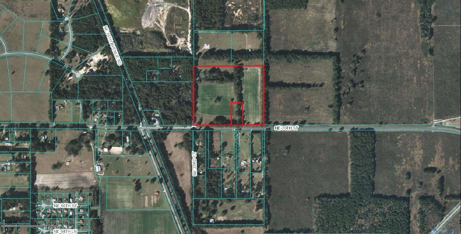 33 Acres of Land with Home for Sale in Anthony, Florida