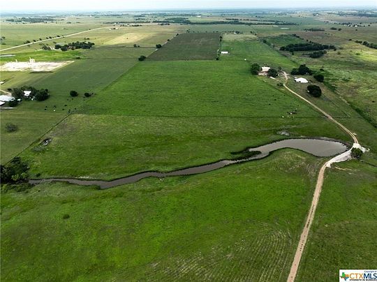 71 Acres of Agricultural Land with Home for Sale in Shiner, Texas