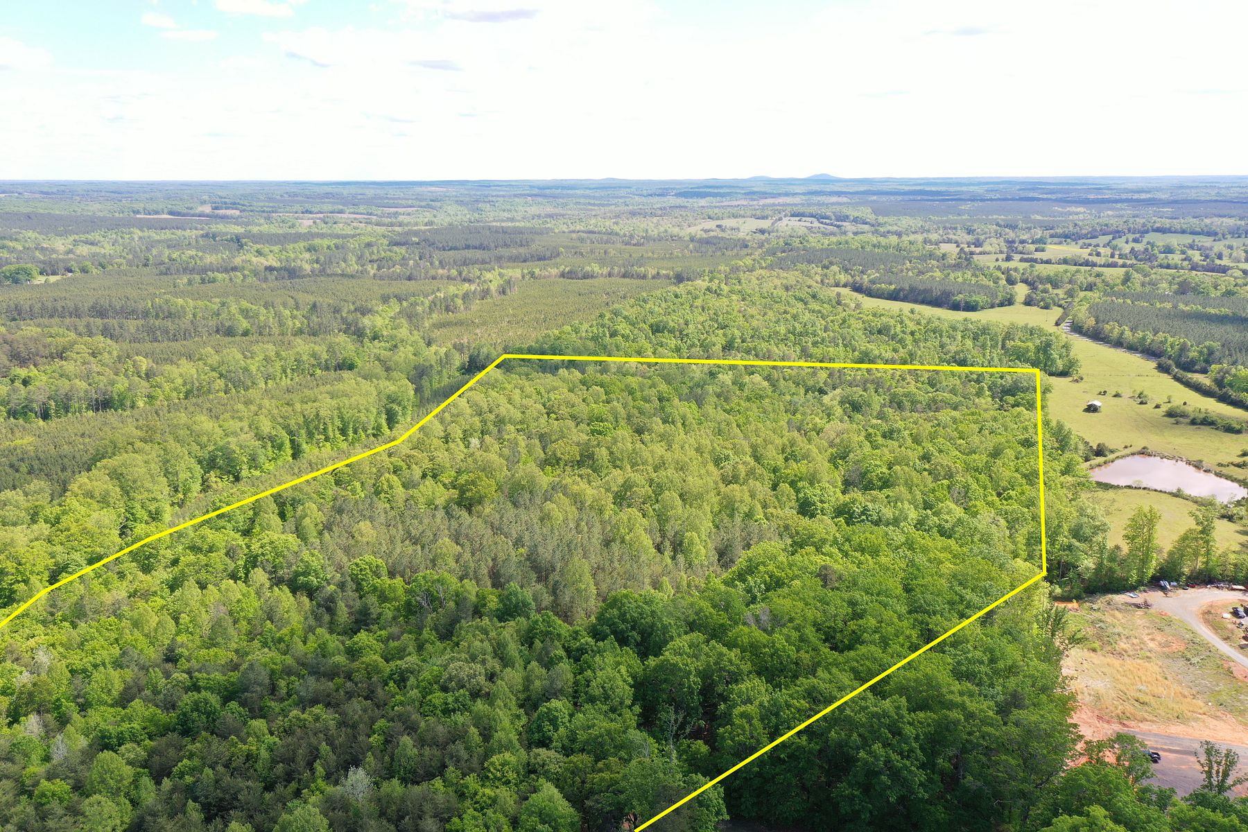 32.8 Acres of Recreational Land for Sale in Taggart, Virginia