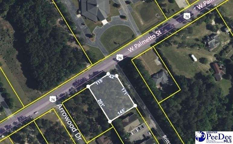 0.65 Acres of Commercial Land for Sale in Florence, South Carolina