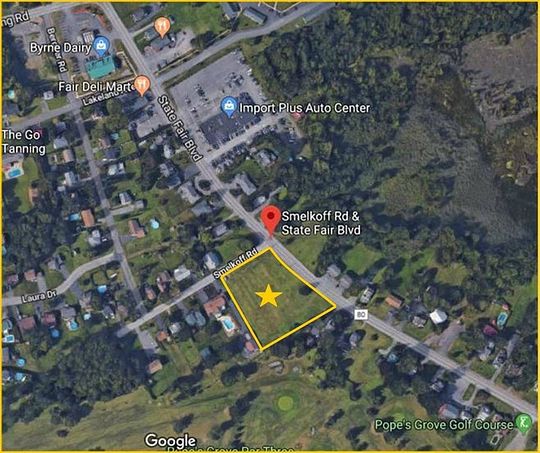 1.6 Acres of Commercial Land for Sale in Geddes Town, New York