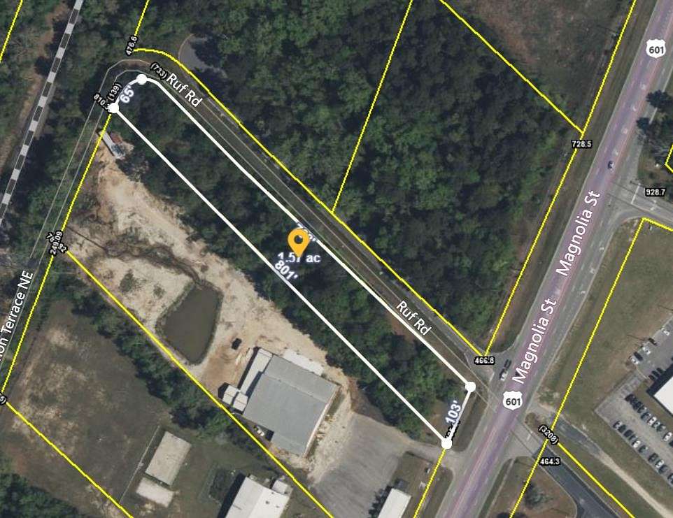 2.3 Acres of Commercial Land for Sale in Orangeburg, South Carolina