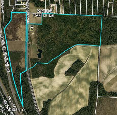 122 Acres of Land for Sale in Warsaw, North Carolina