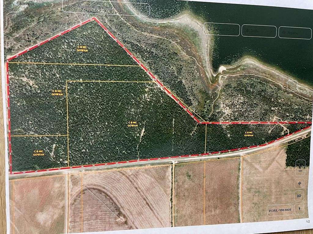 117 Acres of Agricultural Land for Sale in San Angelo, Texas