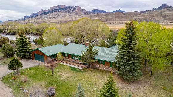 4.3 Acres of Residential Land with Home for Sale in Cody, Wyoming