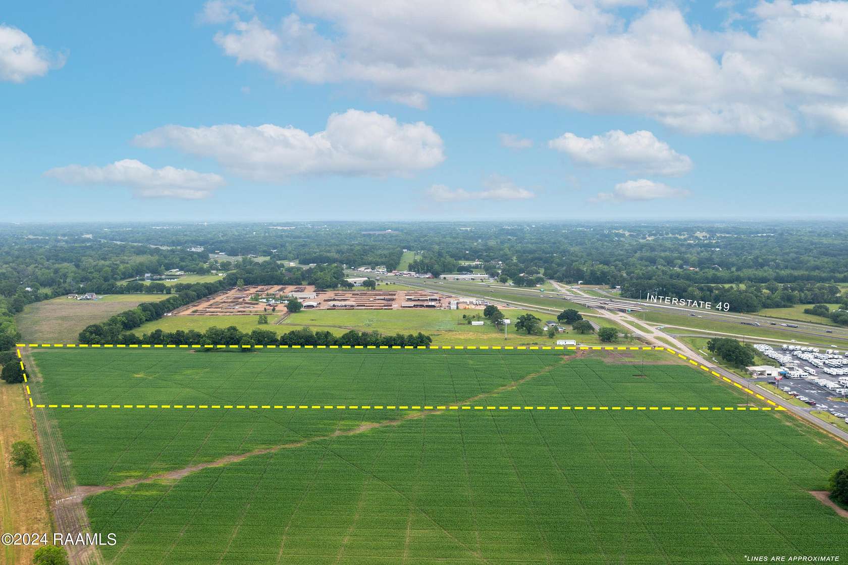 32.5 Acres of Mixed-Use Land for Sale in Carencro, Louisiana