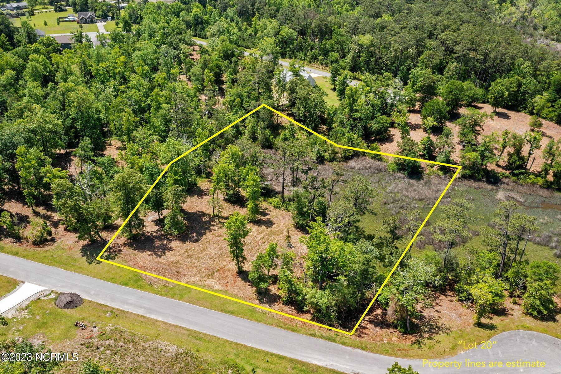 1.3 Acres of Residential Land for Sale in Hubert, North Carolina
