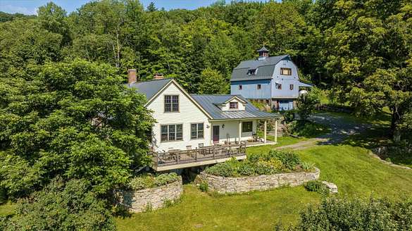 43 Acres of Agricultural Land with Home for Sale in Brattleboro, Vermont