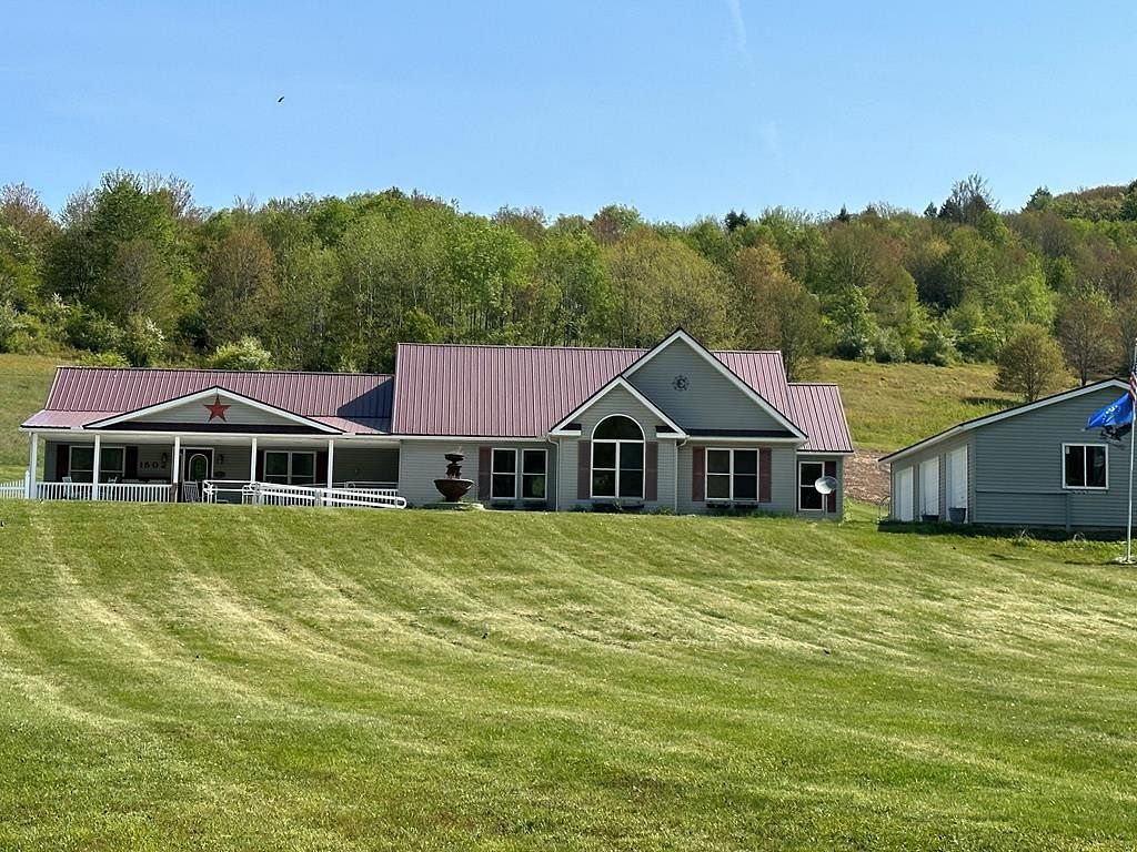 11.8 Acres of Land with Home for Sale in Coudersport, Pennsylvania