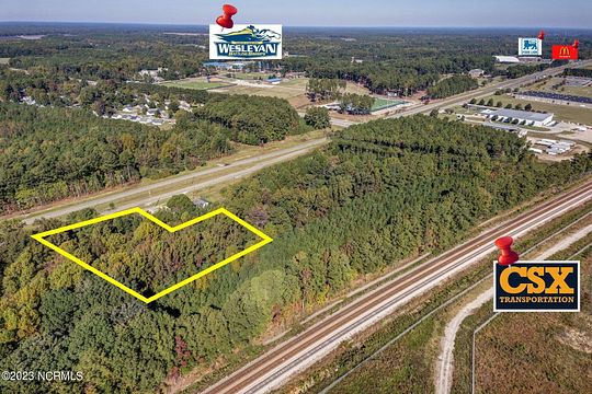 1.3 Acres of Commercial Land for Lease in Rocky Mount, North Carolina