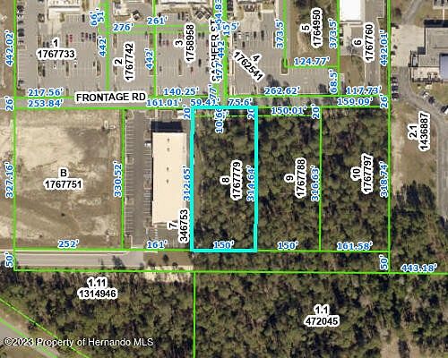 1.1 Acres of Commercial Land for Sale in Brooksville, Florida