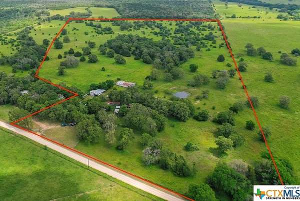 50 Acres of Land with Home for Sale in Harwood, Texas