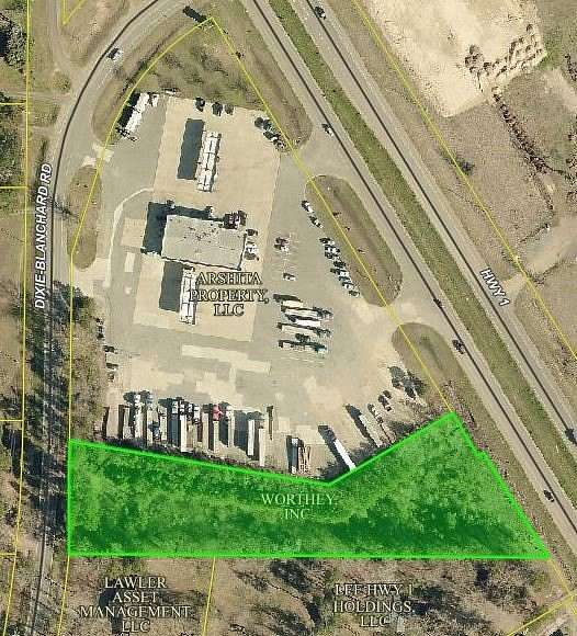 2.29 Acres of Commercial Land for Sale in Shreveport, Louisiana