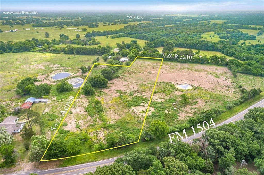 5.4 Acres of Land for Sale in Wills Point, Texas