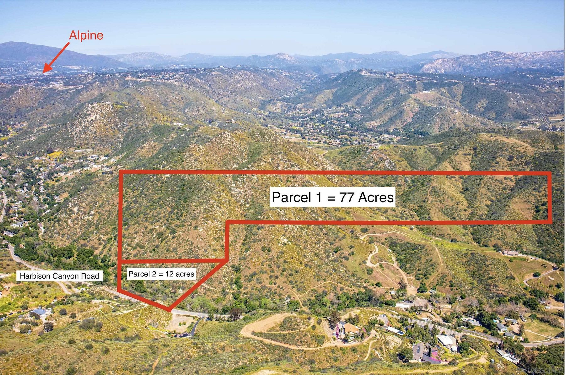 89 Acres of Land for Sale in El Cajon, California