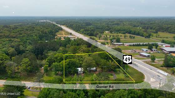 2.17 Acres of Commercial Land for Sale in Florence, Mississippi