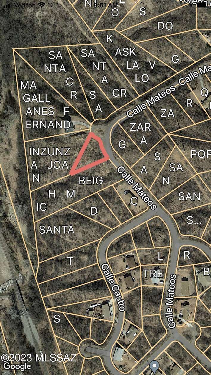0.38 Acres of Residential Land for Sale in Rio Rico, Arizona