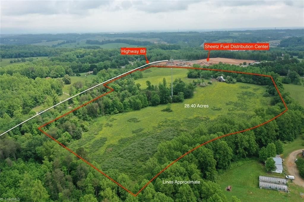 28.402 Acres of Commercial Land for Sale in Mount Airy, North Carolina