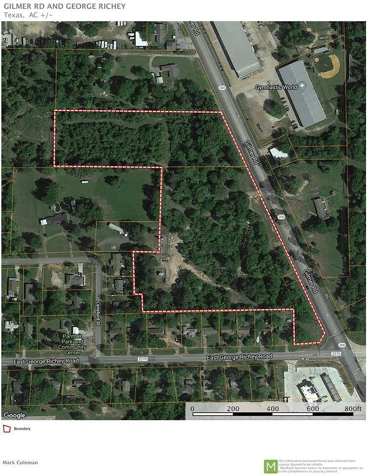 12 Acres of Commercial Land for Sale in Longview, Texas
