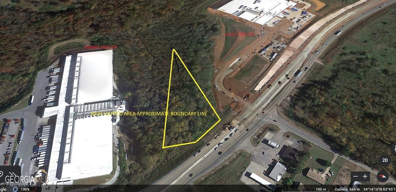 0.67 Acres of Commercial Land for Sale in Gainesville, Georgia