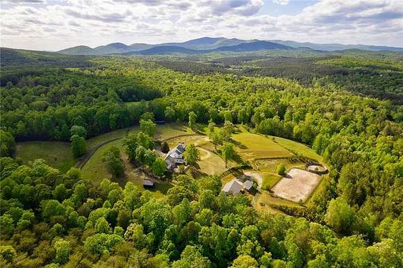 40.1 Acres of Agricultural Land with Home for Sale in Dawsonville, Georgia