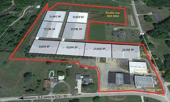 12.3 Acres of Commercial Land for Sale in Ray, Ohio