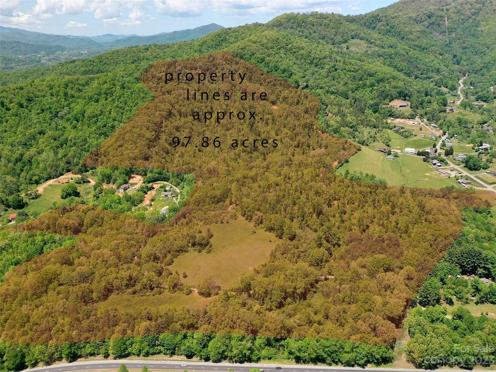 97.9 Acres of Land for Sale in Clyde, North Carolina