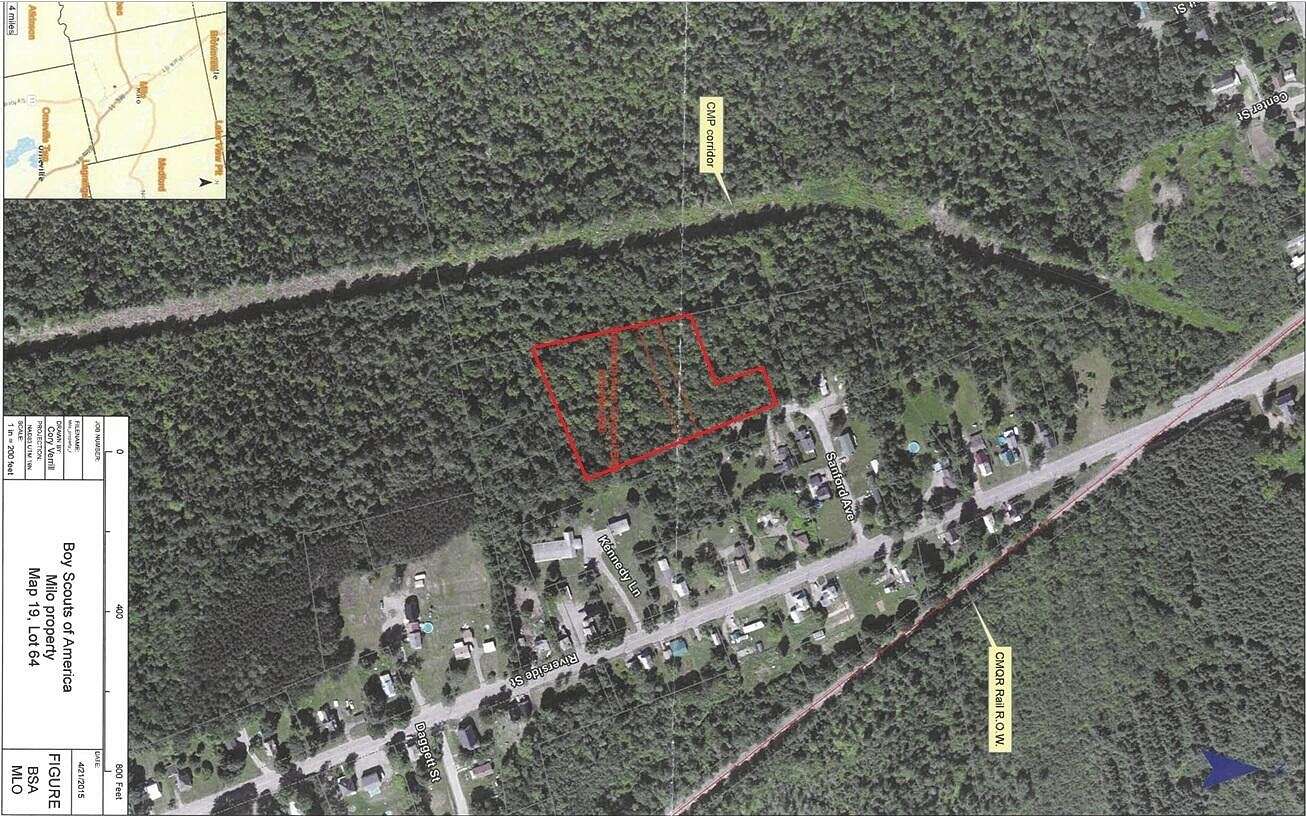 3.7 Acres of Land for Sale in Milo, Maine