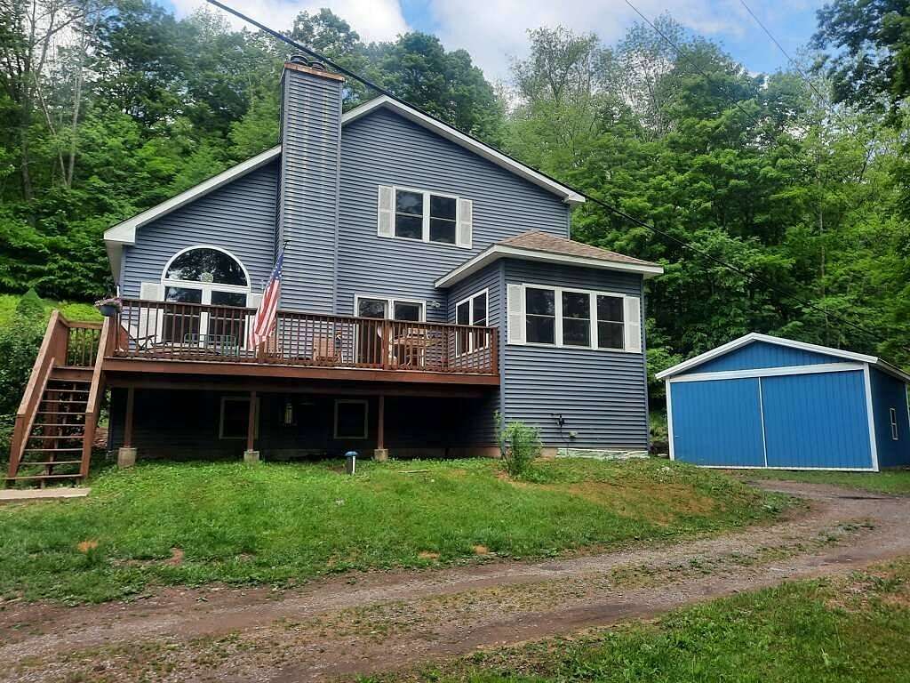 10 Acres of Recreational Land with Home for Sale in Halcottsville, New York