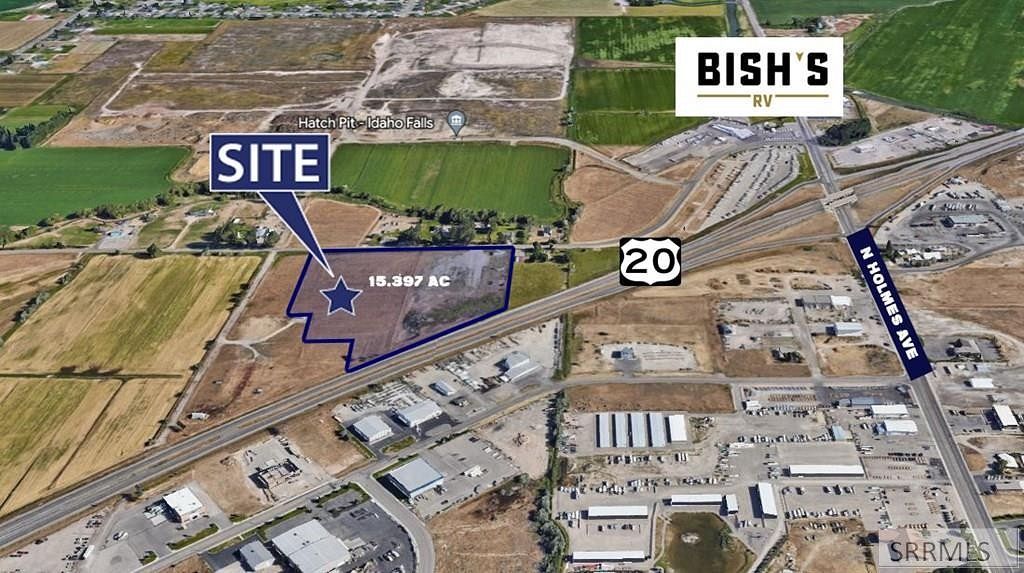 15.4 Acres of Commercial Land for Sale in Idaho Falls, Idaho