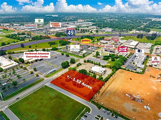 1.5 Acres of Commercial Land for Sale in Springdale, Arkansas