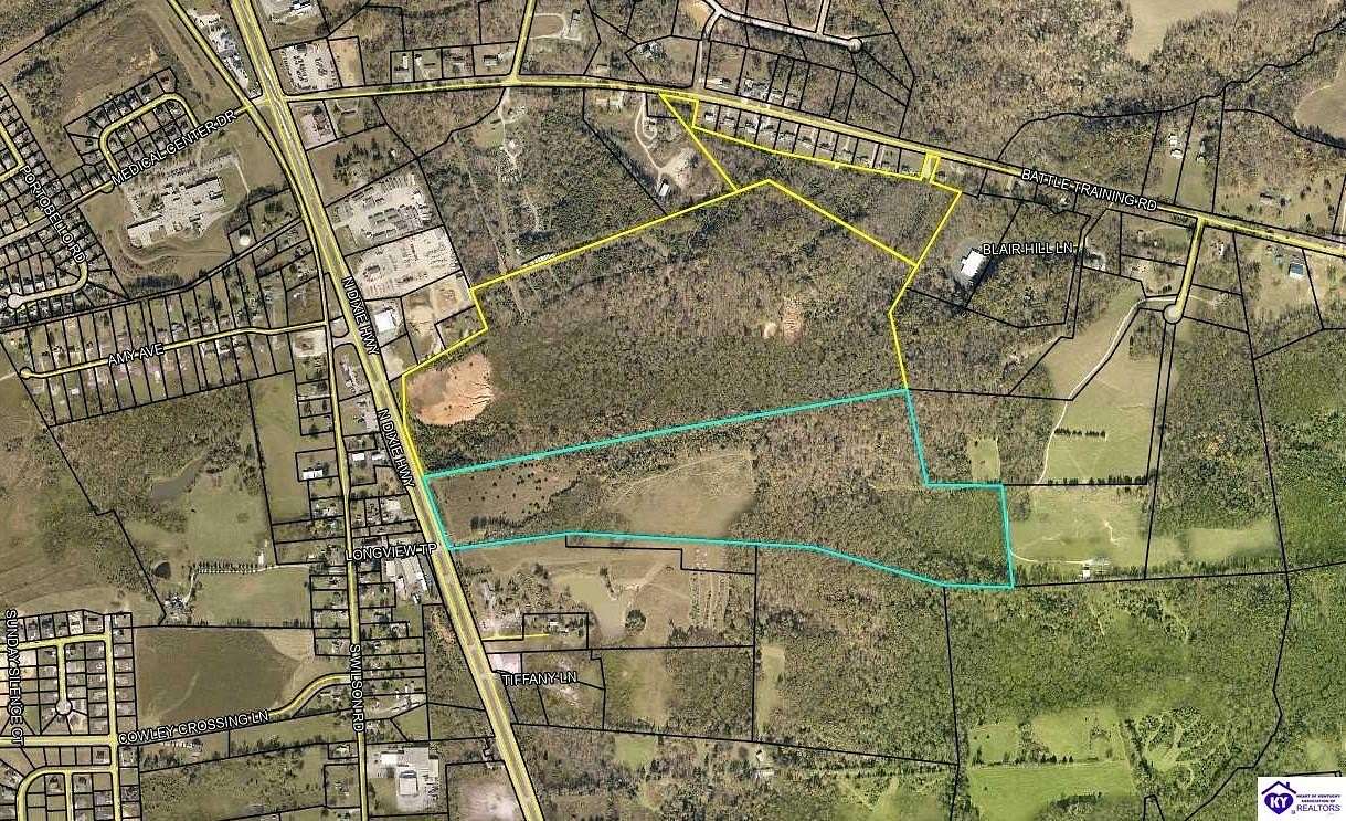 58 Acres of Mixed-Use Land for Sale in Radcliff, Kentucky