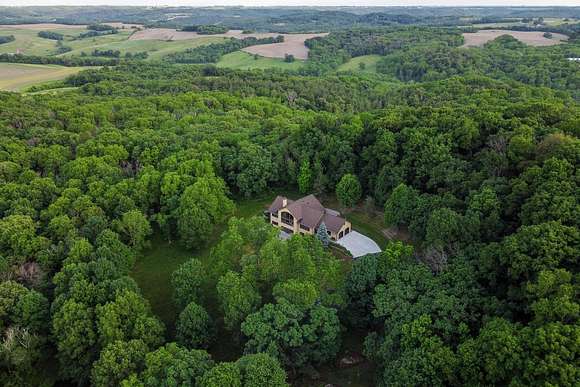 40 Acres of Recreational Land with Home for Sale in Spring Green, Wisconsin