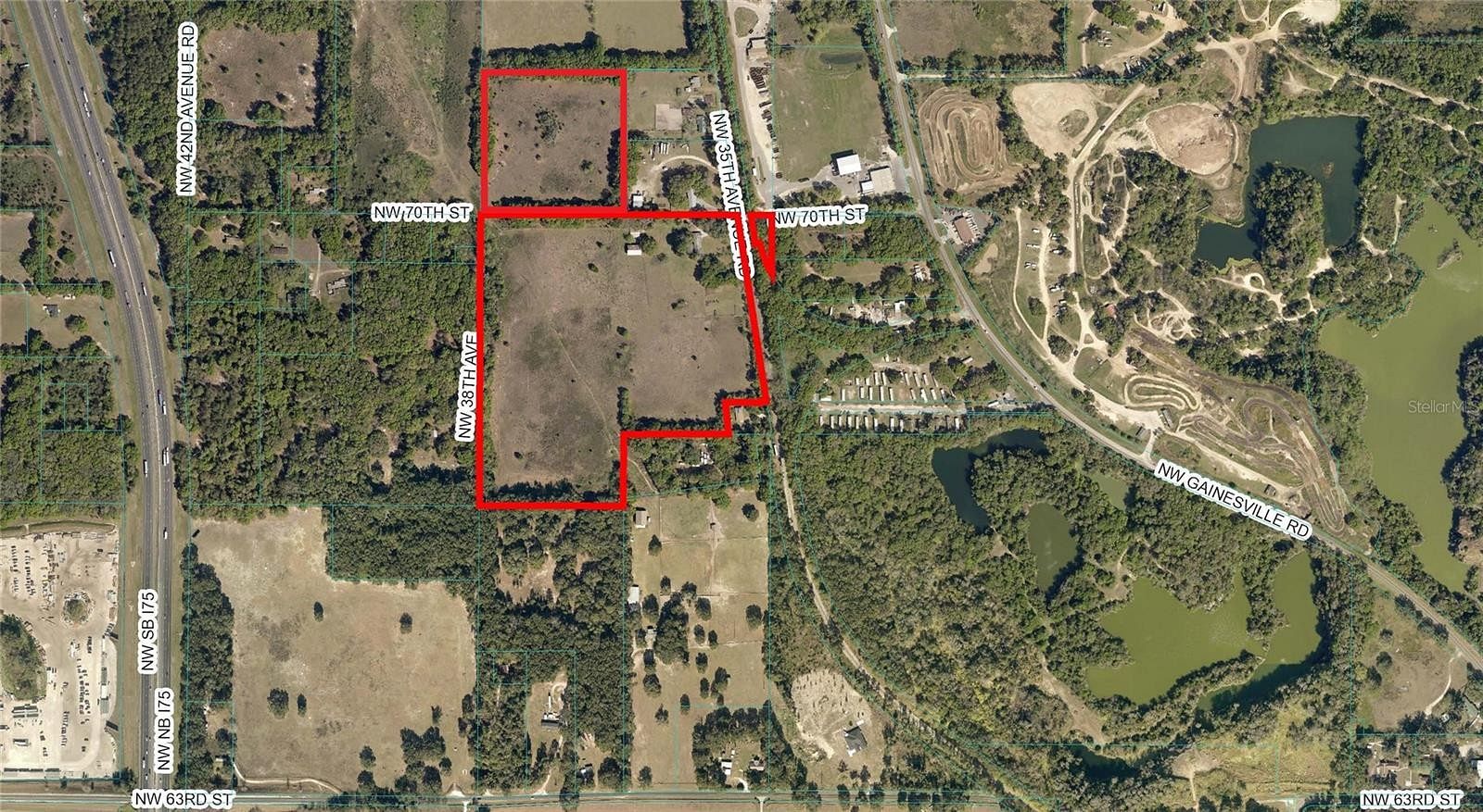 43.7 Acres of Commercial Land for Sale in Ocala, Florida