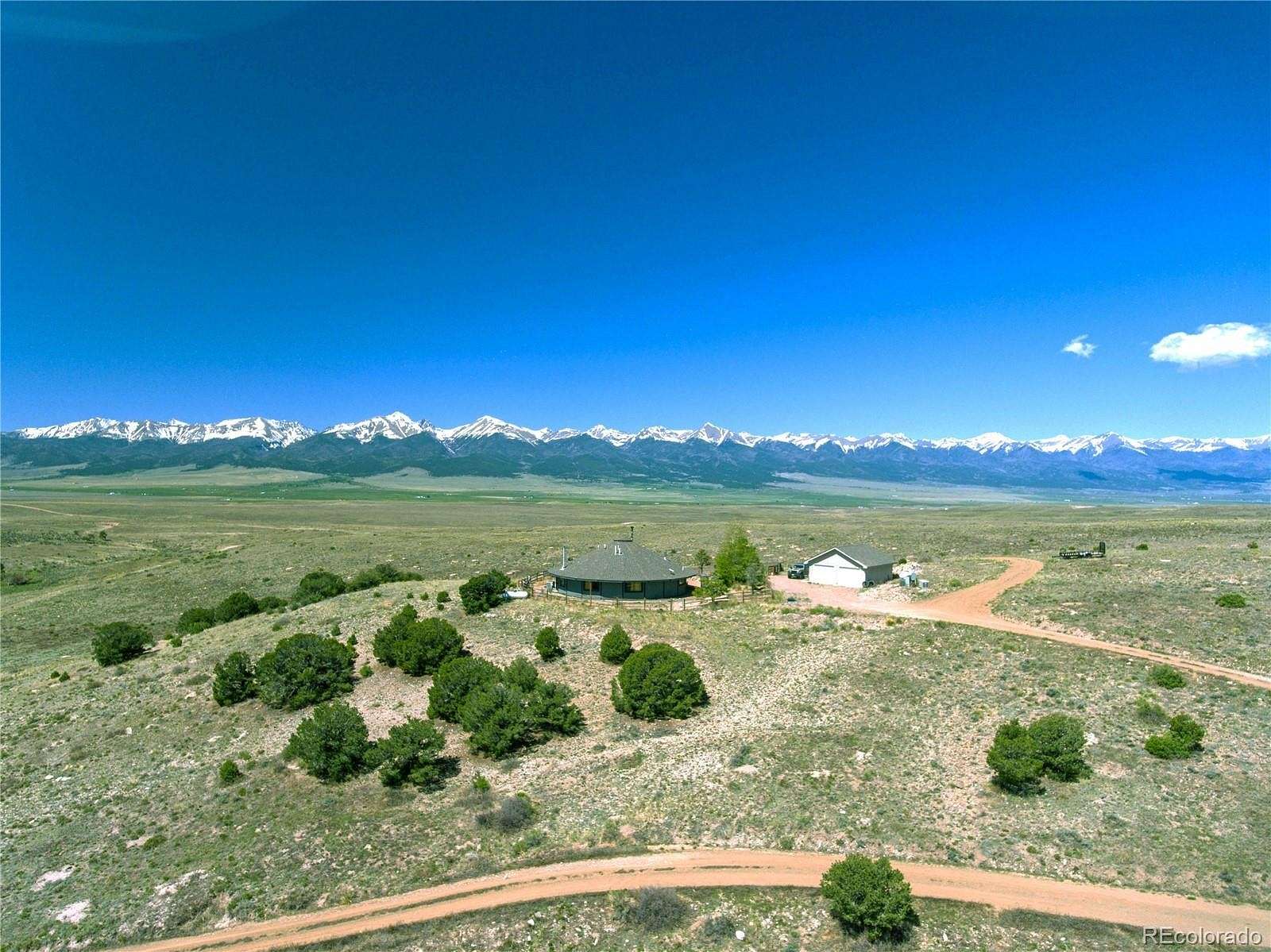 35 Acres of Land with Home for Sale in Westcliffe, Colorado