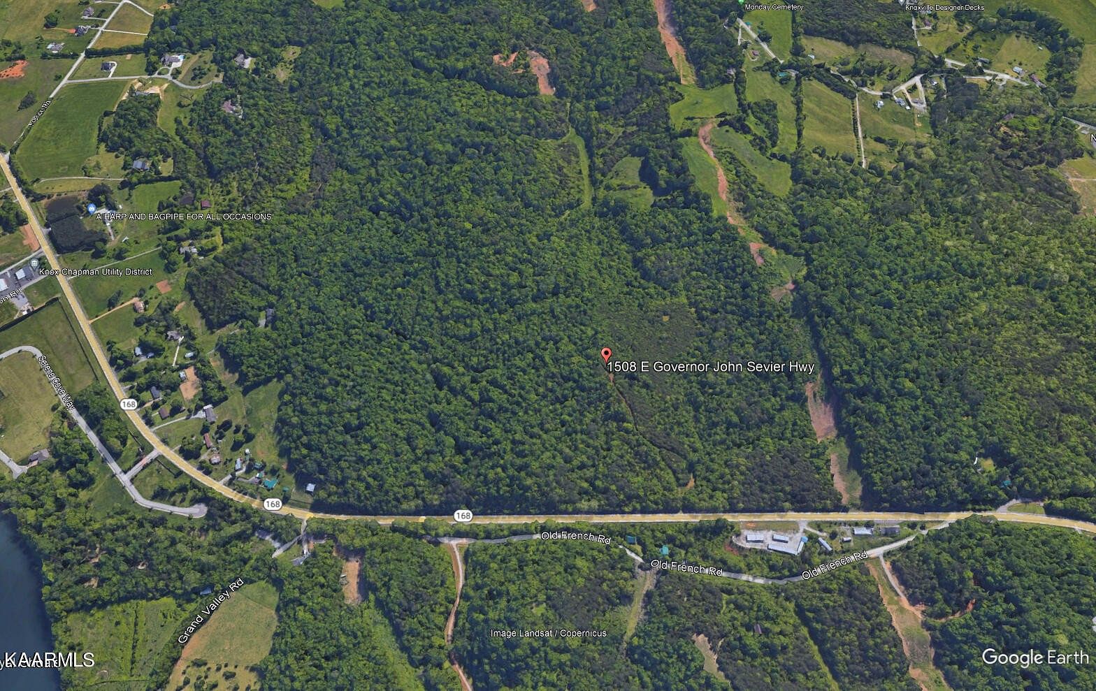 87.8 Acres of Agricultural Land for Sale in Knoxville, Tennessee