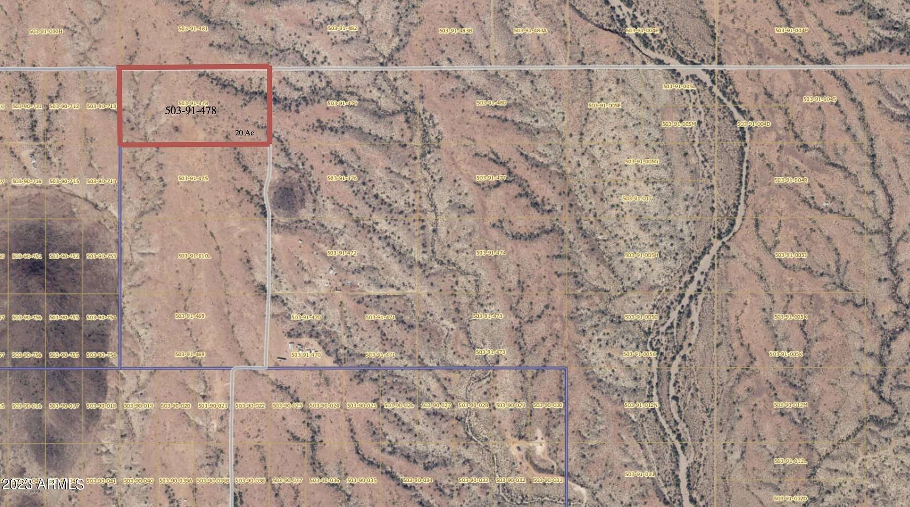 20 Acres of Land for Sale in Wittmann, Arizona