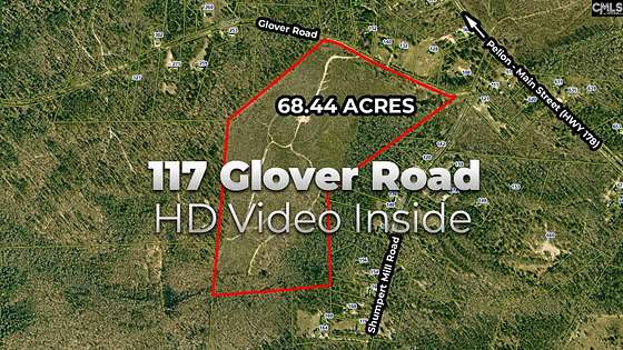 68.4 Acres of Land for Sale in Pelion, South Carolina