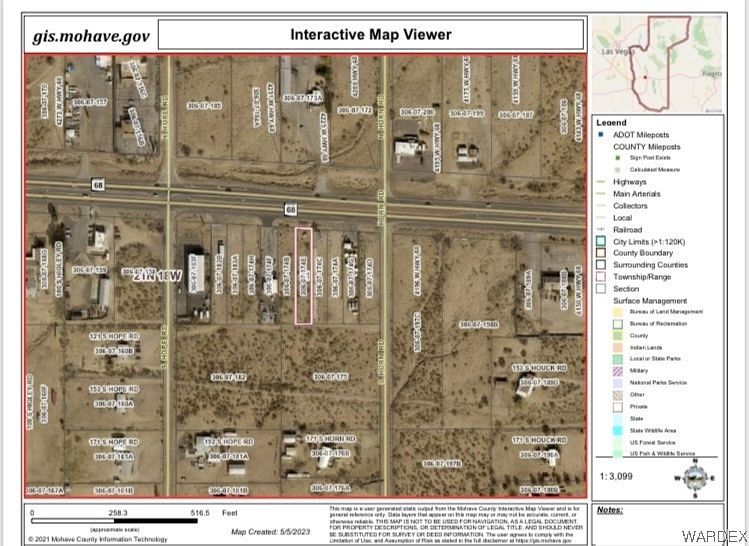 0.34 Acres of Commercial Land for Sale in Golden Valley, Arizona