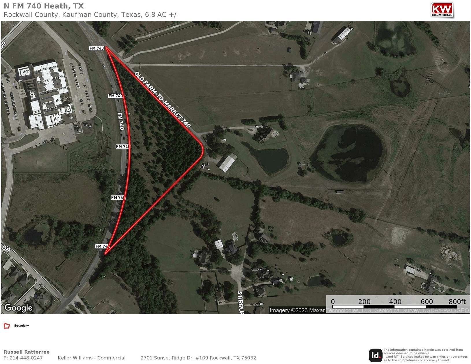 6.8 Acres of Residential Land for Sale in Heath, Texas