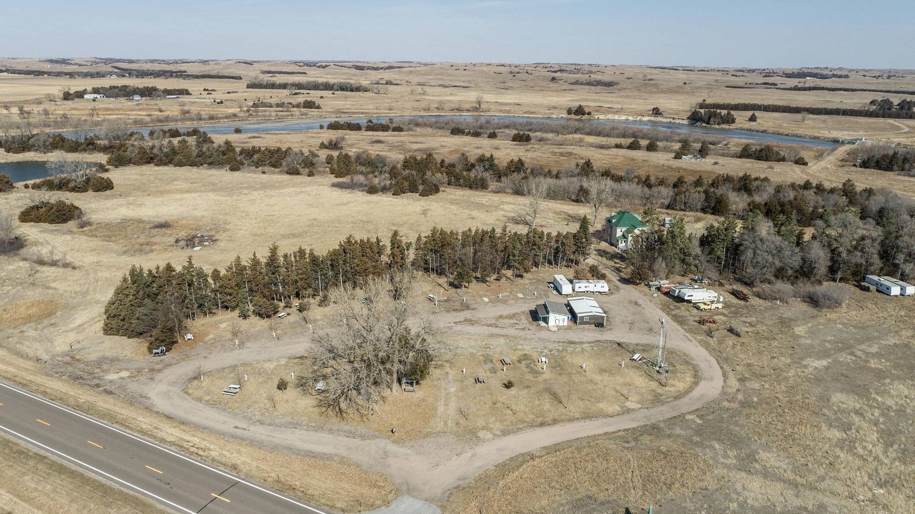 18.6 Acres of Land with Home for Sale in Taylor, Nebraska
