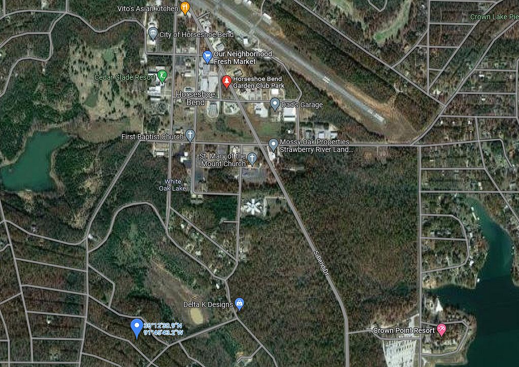 0.36 Acres of Residential Land for Sale in Horseshoe Bend, Arkansas