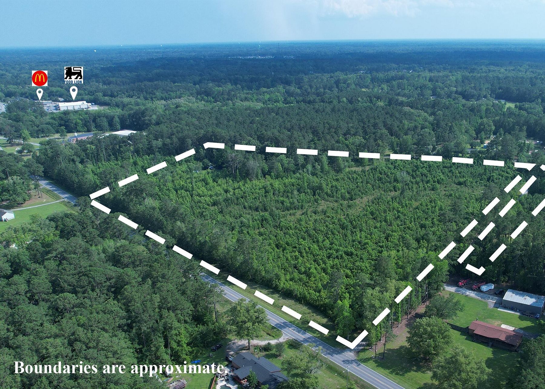 23.8 Acres of Commercial Land for Sale in Summerville, South Carolina