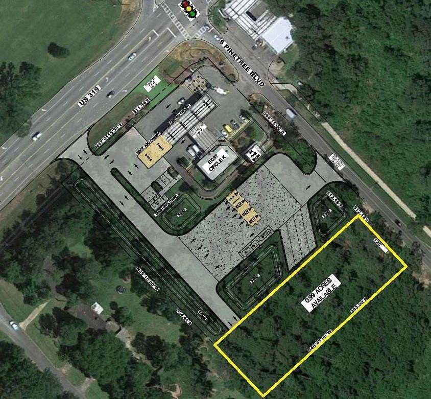 0.99 Acres of Commercial Land for Sale in Thomasville, Georgia