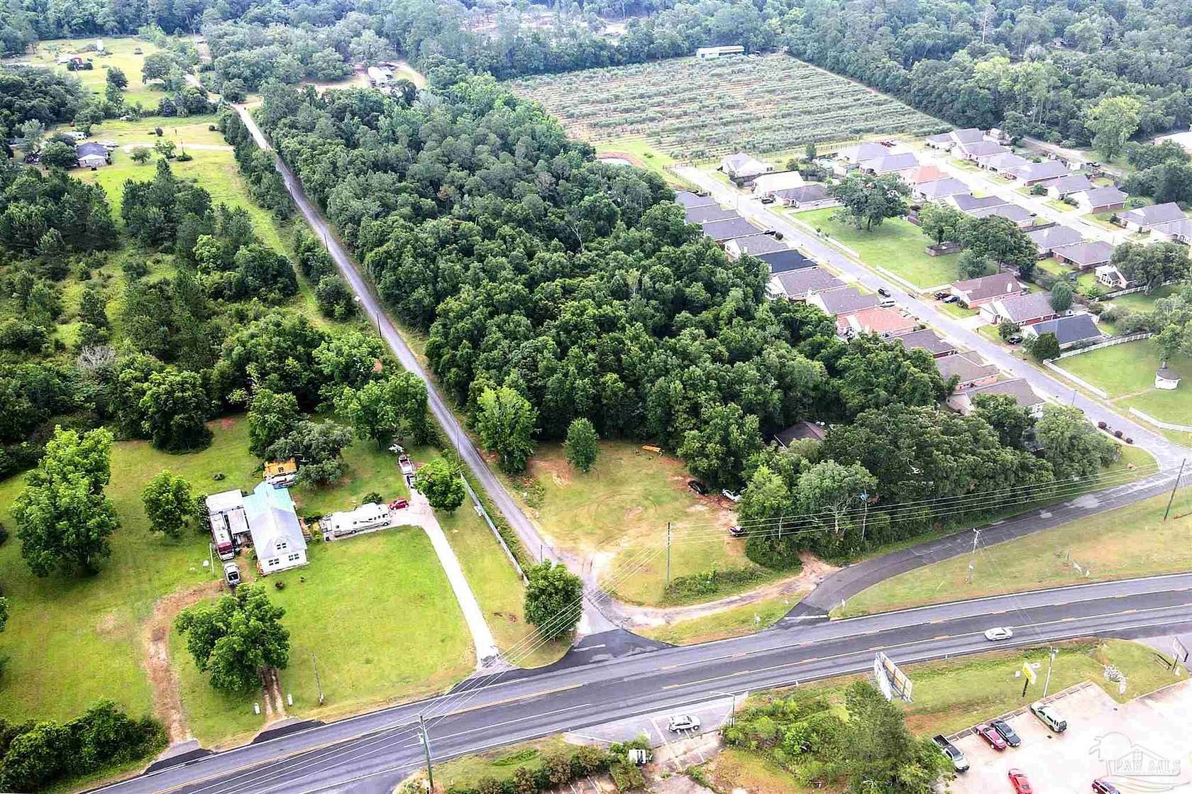 8.3 Acres of Residential Land with Home for Sale in Lillian, Alabama