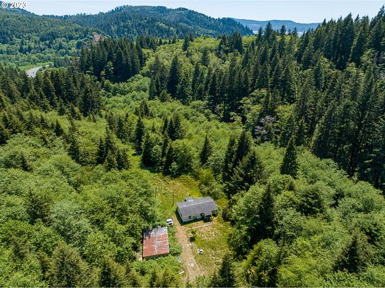 51.7 Acres of Recreational Land with Home for Sale in Garibaldi, Oregon